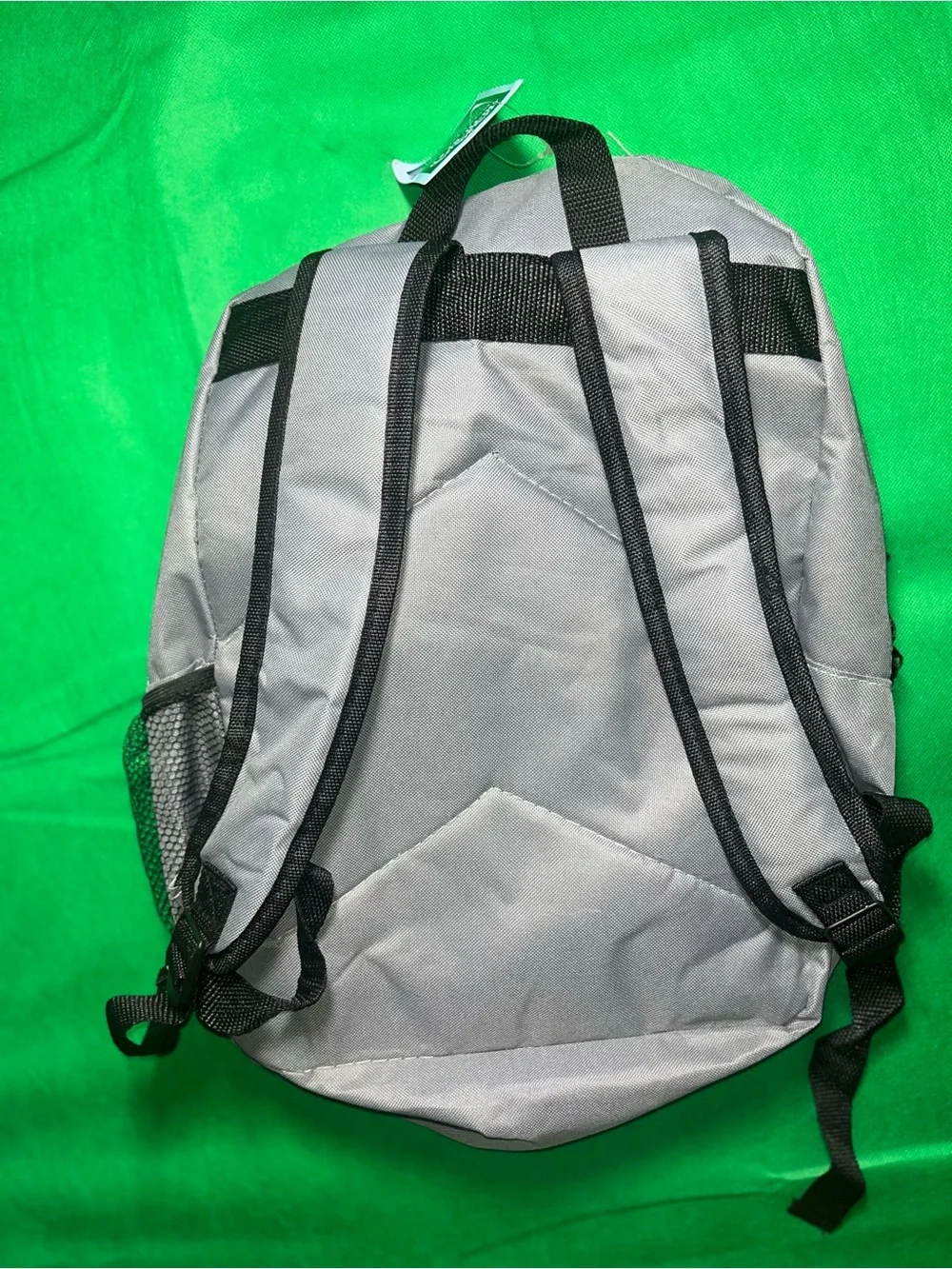 Silver 17inch Backpack for kids